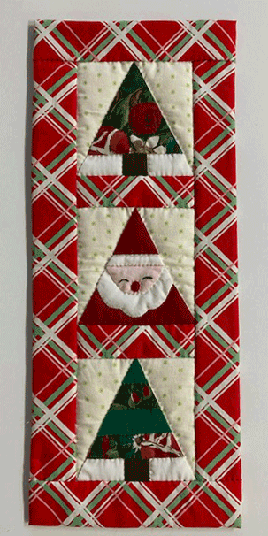 キルトおぶはーと クリスマスのタペストリー 手作りキット キルトおぶはーと クリスマスのタペストリー 手作りキット